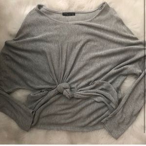 Grey lightweight sweater